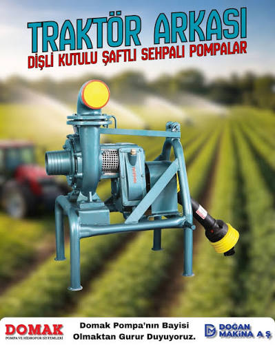 Domak Santrifüj Pompa ,İki Kademeli, Salyangoz, Tek Kademeli Pompa