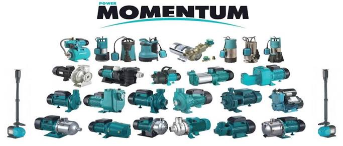 MOMENTUM SANTİFÜJ POMPALAR SÜRTME FANLI , JET VE PASLANMAZ POMPA