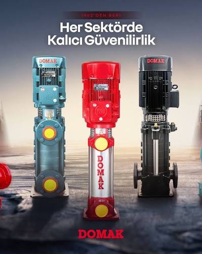 Domak Santrifüj Pompa ,İki Kademeli, Salyangoz, Tek Kademeli Pompa