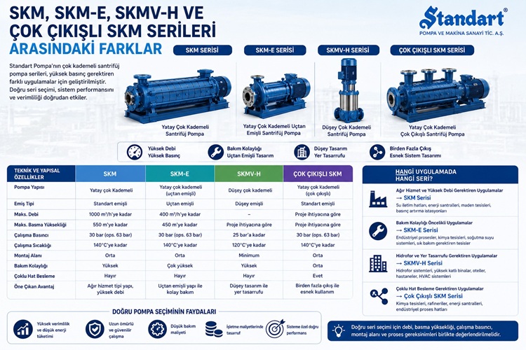 STANDART SANTİFÜJ POMPA ,KADEMELİ POMPA YAKIT POMPALARI