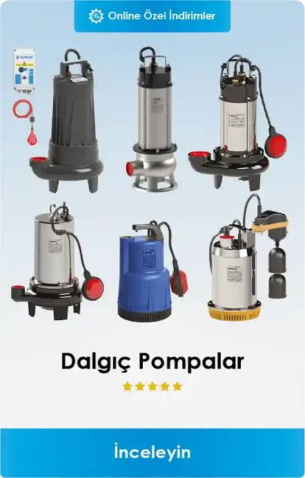 Sumak Pompa Sumak Pissu ,Temiz Su, Fosetik Dalgıç Pompa
