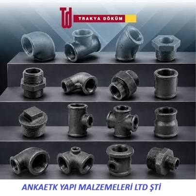 Trakya Döküm Haymak Galvaniz ve Siyah Fittings Malzemeler