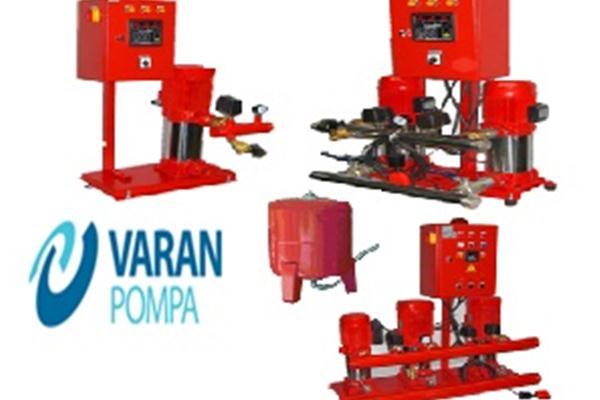 Varan Tek ,Çift,Üç Pompalı Yangın Hidroforları