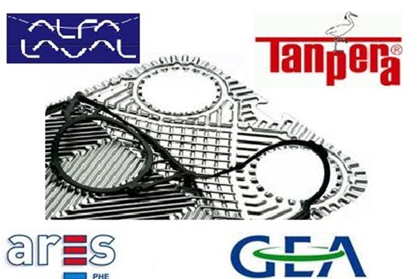 Alfa Laval, Mit, Sondex, Apv, Gea, Tanpera, Swep, Trenter Plakalı Eşanjör Contası Yedek Parçası