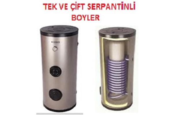 Tek ve Çift Serpantinli Boyler Kodsan