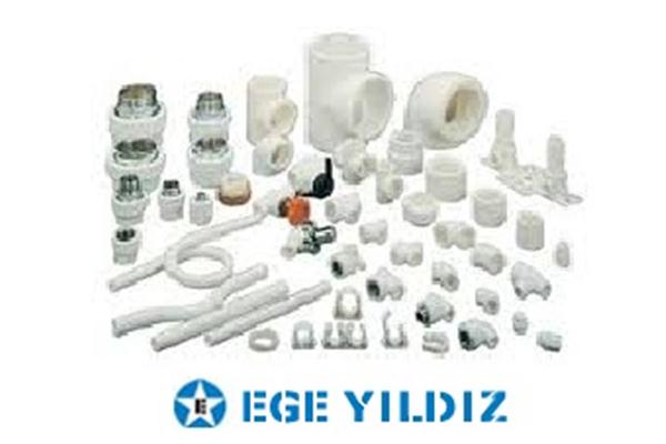Ege Yıldız PPRC Malzemeler, PPRC Dirsek, PPRC Manşon, PPRC Adaptör, PPRC Vana, PPRC Erkek Dışı Rekor, PPRC Kelepçe, PPRC Kavis, PPRC Te