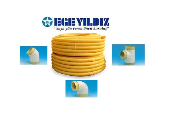 Ege Yıldız Drenaj Borusu ve Ek Malzemeleri