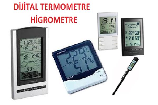 Dijital Termometer ve Hıgrometre