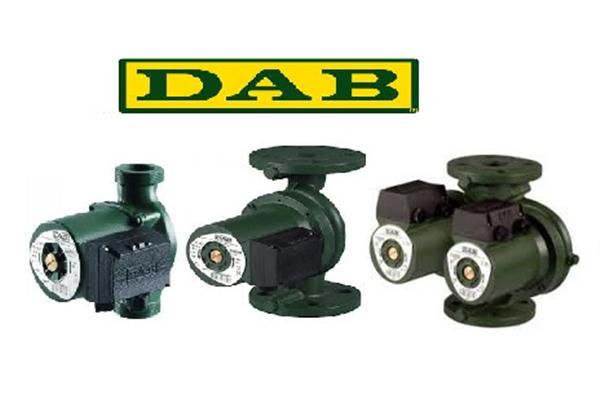 Dab Dişli,Tekli ve İkiz Tip Flanşlı Sirkülasyon Pompası