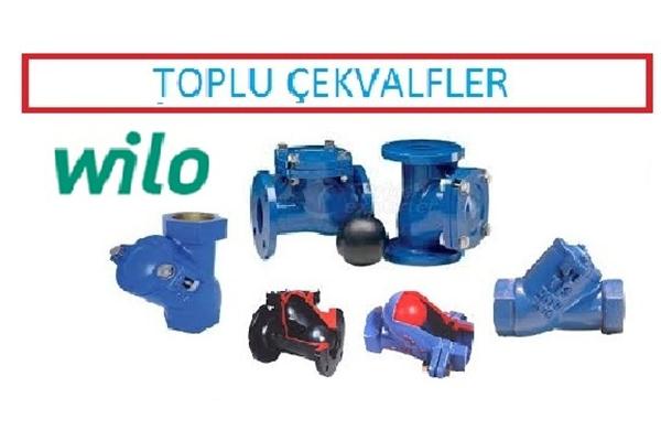 Toplu Çekvalfler Flanşlı &Dişli Wilo