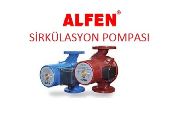 Alfen Flanşlı Tek ve Üç Hızlı Sirkülasyon Pompası