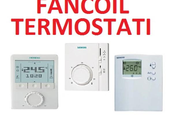 Siemens Dijital ve Manuel Fan Coil Termostatları