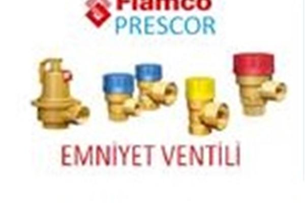 Flamco Prescor Membranlı , Diyaframlı Emniyet Ventili