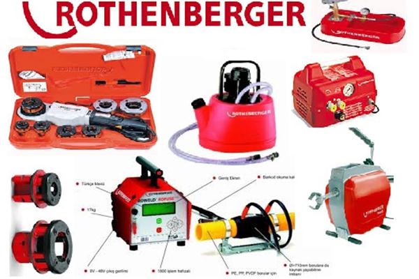 Rotenberger Füzyon Kaynak Makinası, Test Pompası, Pafta, Pafta Takımı, Tesisat Test Yıkama Pompası,