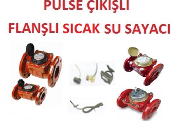 Pusle Çıkışlı Sıcak Su Sayacı, Flanşı Pusle Çıkışlı Sıcak Su Sayacı, Flanşı Pusle Çıkışlı Sıcak Su Sayacı