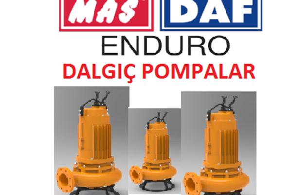 Mas & Daf Kirli Su Dalgıç Pompa , Mas Daf Bıçaklı Dalgıç Pompa , Döküm Gövdeli Foseptik Pompası