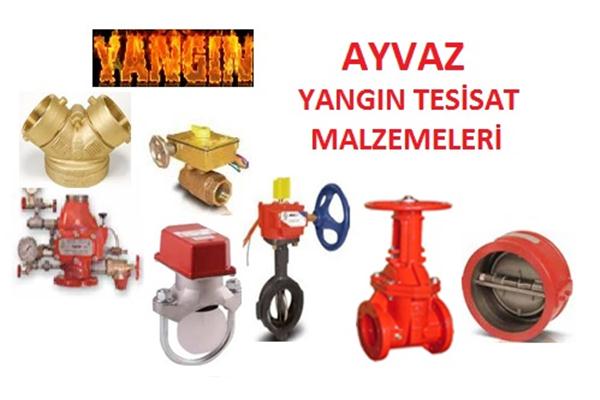 Yangın Tesisat Malzemeleri Islak, Kuru, Baskın, Yükselen Milli, Yükselmeyen, İzlenebilir, Çekvalf, Akış Anahtarı,Test Drenaj, İtfaiye Bağlantı Ağzı VSS.. Malzemeler