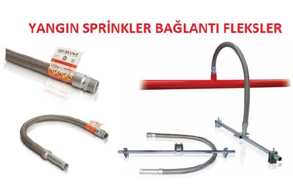 Yangın Sprink Flexsi, Yangın Nozulu Fleksi, Yangın Sprinkler Fleksi