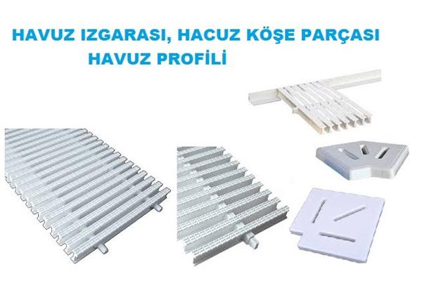 Yüzme Havuzu Izgarası, Yüzme Havuzu Köşe Parçası, Yüzme Havuzu Profil Çıtası
