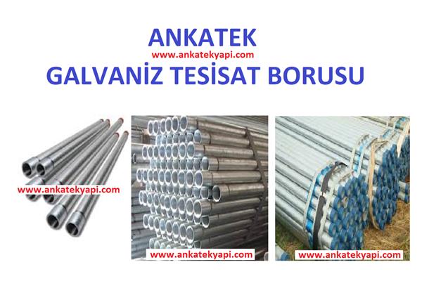 Galvaniz Tesisat Boruları