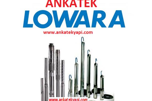 LOWARA 4" DERİN KUYU DALGIÇ POMPALARI, lowara 2 gs,4 gs, 8 gs, 12 gs, 16 gs temiz su dalgiç pompalari