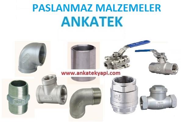 Paslanmaz Küresel Vana, Çekvalf, Pislik Tutucu, Flanşlı Paslanmaz Küresel Vana