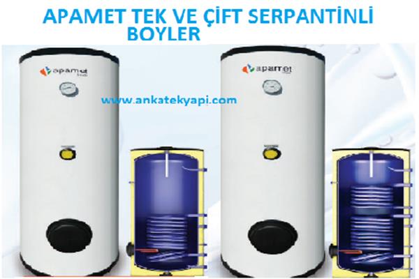 Apamet Tek ve Çift Serpantinli Boyler