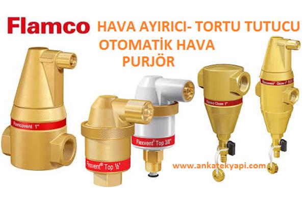 Flamco Hava Ayırıcı , Tortu Ayırıcı ve Otomatik Hava Purjörü