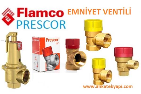 Flamco Prescor Emniyet Ventili