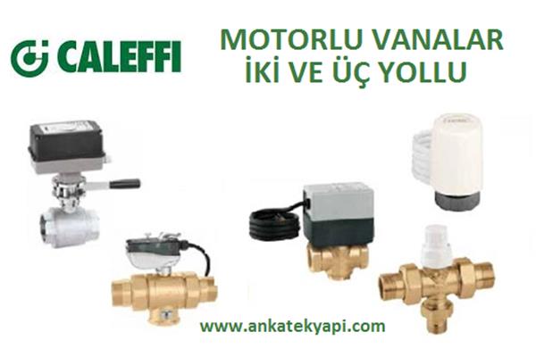Caleffi İki ve Üç Yollu Motorlu Vanalar