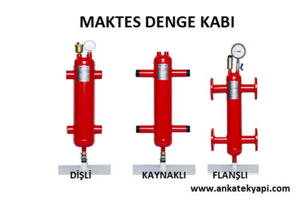 Maktes Denge Kabı, Maktes Dişli ,Kaynaklı ve Flanşlı Denge Kabı