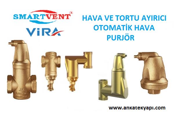 Smartvent Vira Otomatik Purjör, Tortu ve Hava Ayırıcı