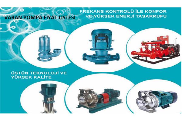 Varan Pompa Komple Fiyat Listesi