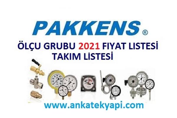 Pakkens Ölçü Grubu Komple 2023 Euro Fiyat Listesi