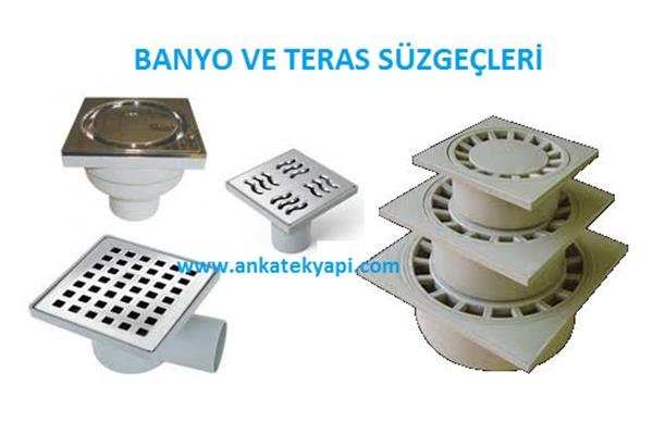 Banyo ve Teras Izgara ve Süzgeç Çeşitleri Plastik Gruplar
