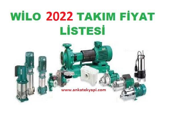 Wilo Pompalar Komple Fiyat Listesi