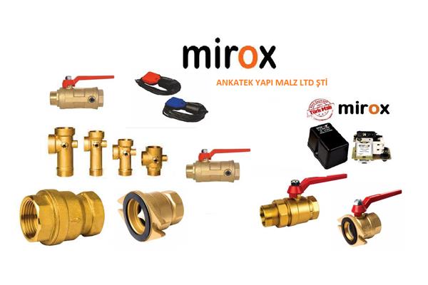 Robex, Mirox Çekvalfli Vana ve Sessiz Çekvalf, York Klape ve Çekvalf, Rbm Bahçe Musluğu, Pirinç Malzeme Grubu